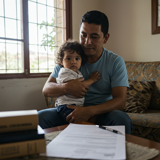 Derechos del padre custodio en procesos judiciales de familia 